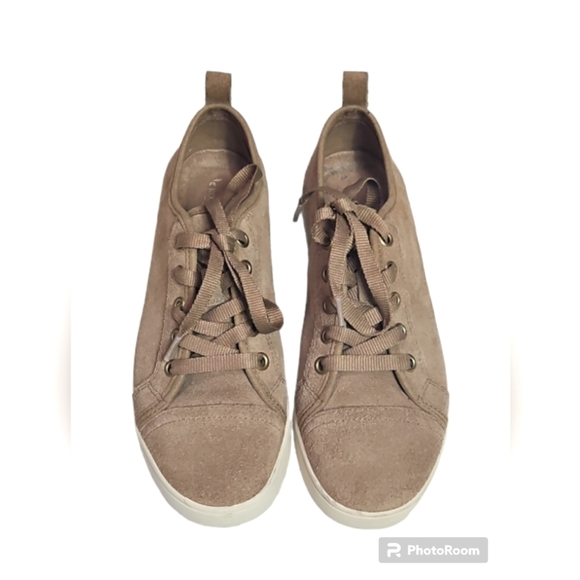 Koolaburra Shoes - Koolaburra by UGG Kellen Lace-up 7 Suede Brown